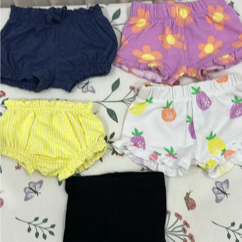 Garanimals Kids Diaper Covers Set - Blue, Purple, Yellow, White, Black